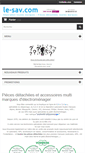 Mobile Screenshot of le-sav.com