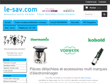 Tablet Screenshot of le-sav.com